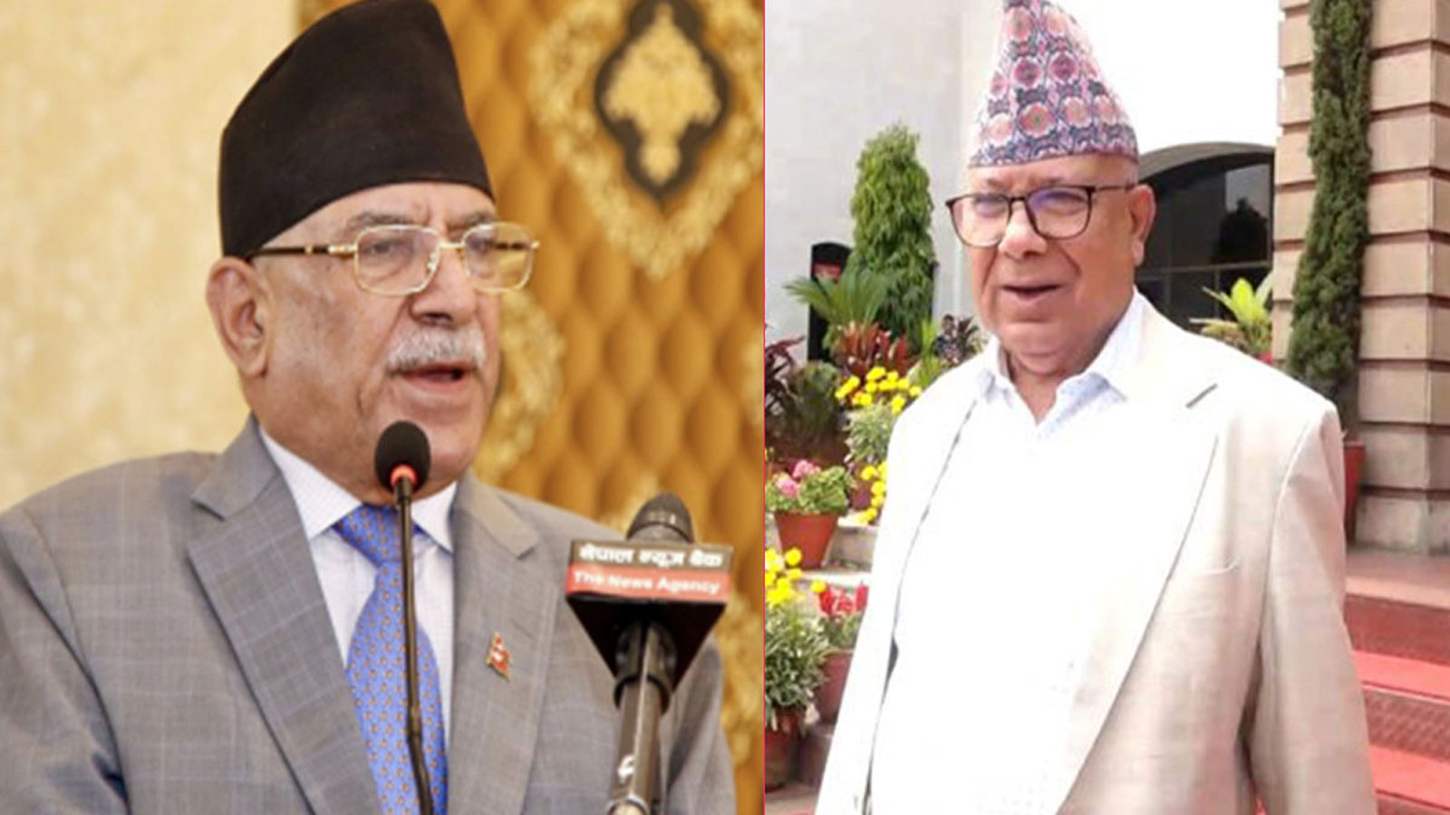 अध्यक्ष पुष्पकमल दाहाल ‘प्रचण्ड’ र नेकपा एसका अध्यक्ष माधव नेपालबीच आज पनि भेटवार्ता हुँदै