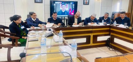 ७७ वटै जिल्लाका प्रमुख जिल्ला अधिकारीहरूसँग फागुन २१ को निर्वाचित केन्द्रित भर्चुअल छलफल