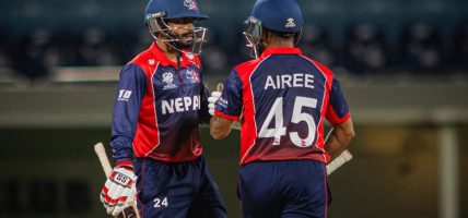 विश्वकप वार्मअप: युएईमाथि नेपाल ७ विकेटले विजयी, आरिफ र दिपेन्द्रको अर्धशतक