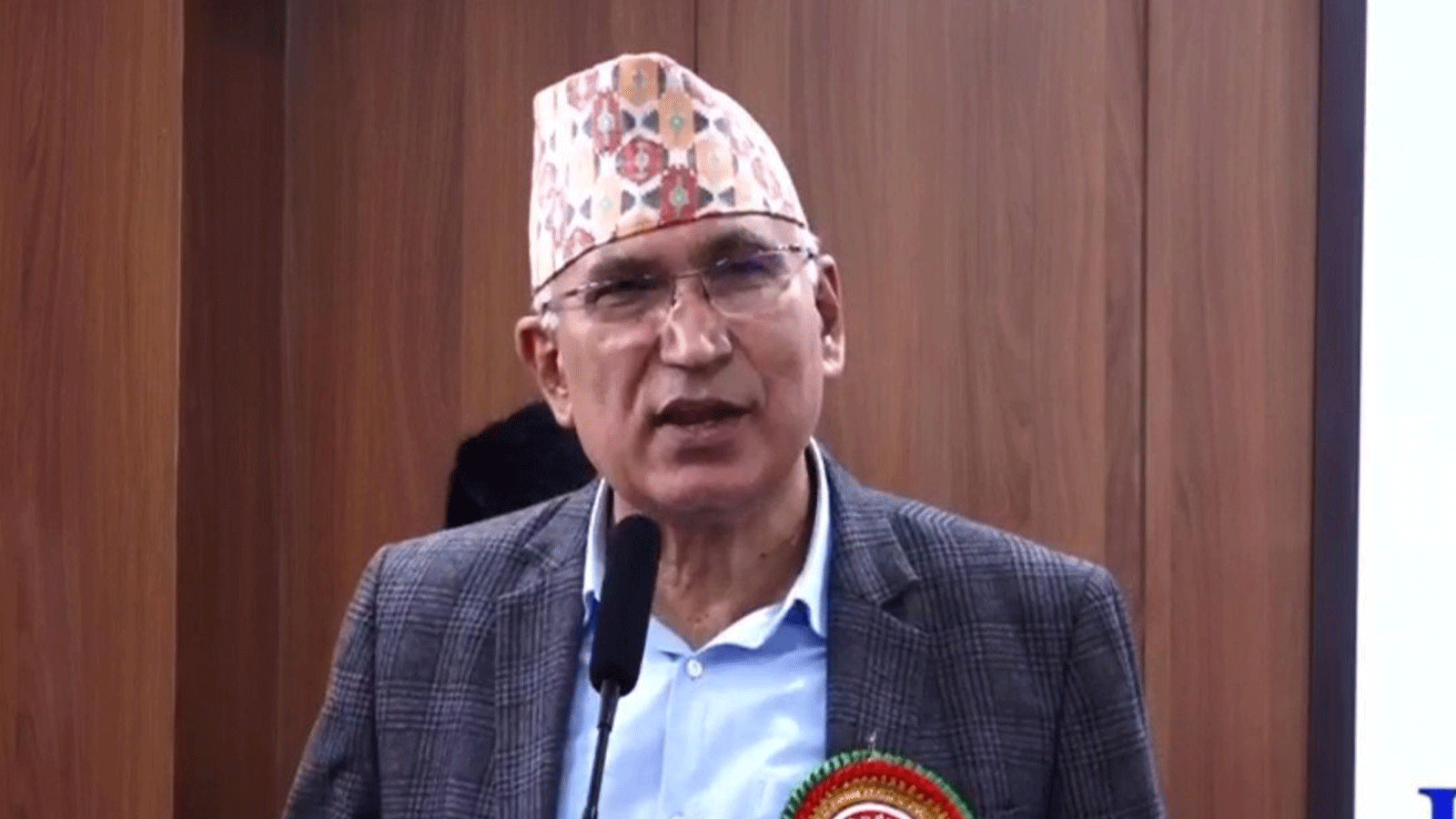 सरकारले लोकतान्त्रिक मूल्य र संविधानको उपहास गर्‍यो: उपाध्यक्ष विष्णुप्रसाद पौडेल