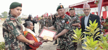 बर्दिबासमा भूतपूर्व सैनिक सम्मेलन सम्पन्न: हिताधिकारीको कल्याण र कोषको दिगोपनमा जोड