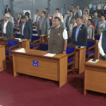 निर्धारित समय भन्दा करिब २ घण्टा ढिला गरी बागमती प्रदेशसभा बैठक सुरु