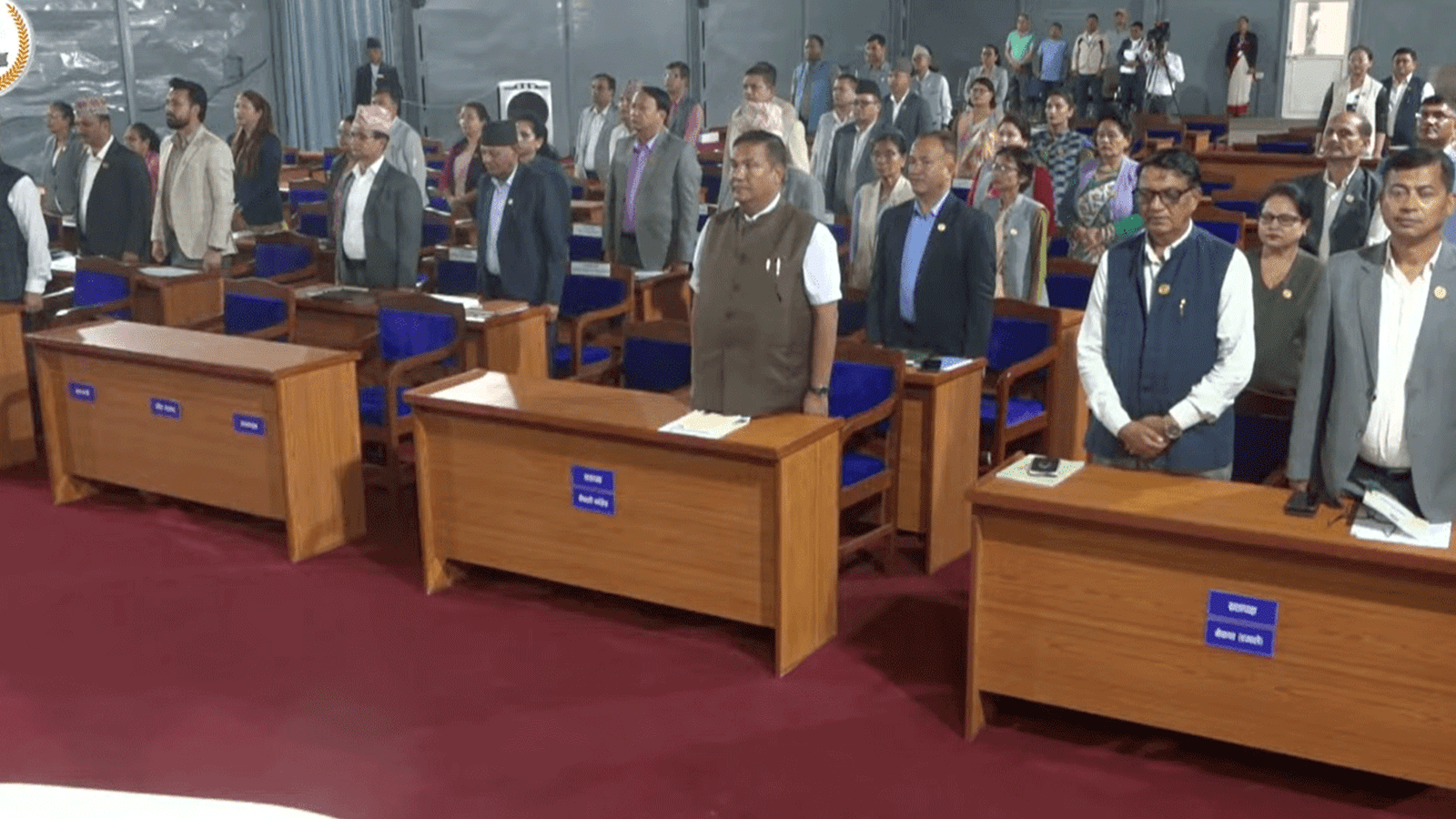 निर्धारित समय भन्दा करिब २ घण्टा ढिला गरी बागमती प्रदेशसभा बैठक सुरु