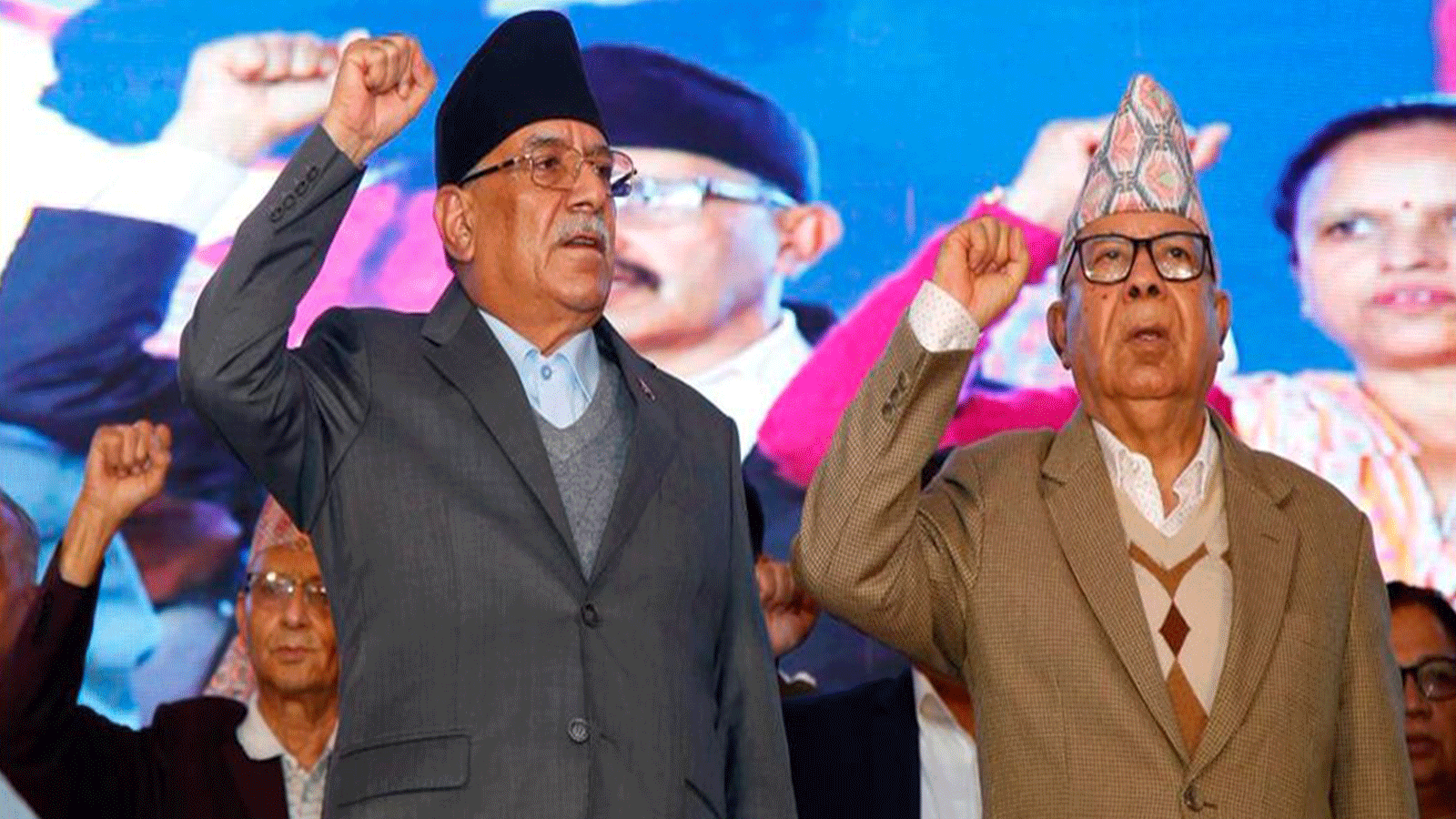 संयोजक प्रचण्ड र सहसंयोजक माधव कुमार नेपाललाई सक्रिय भूमिकाबाट बाहिरिन दबाब, निर्णय नगरी बैठक नै स्थगित