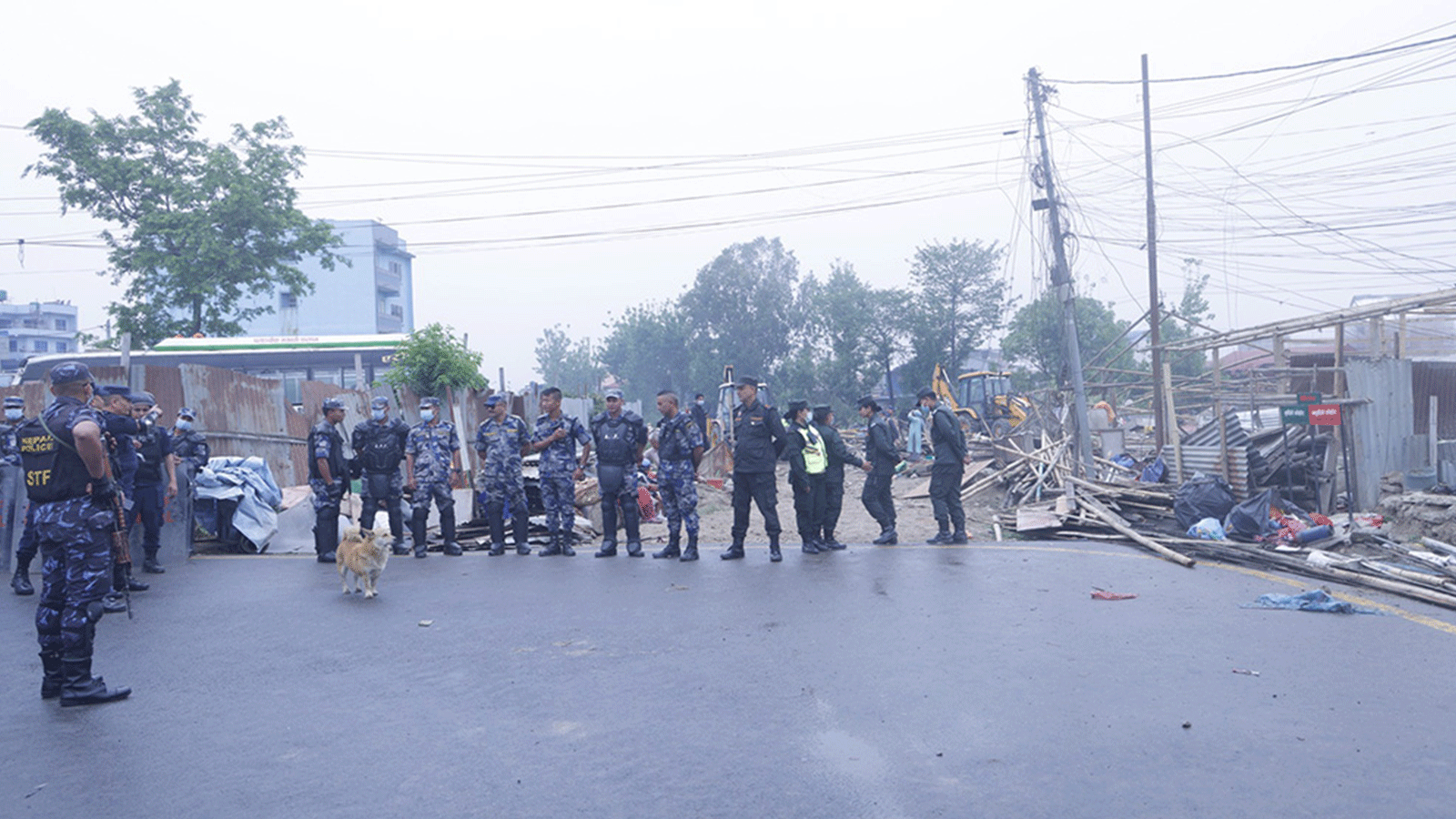 सरकारी जग्गा खाली गर्ने कार्य आजपनि जारी, गोठाटार र मनोहरामा चलाइयो डोजर