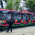 महानगर यातायात महंगियाे : विद्युतीय बसका चालकले दैनिक १३ हजार बुझाउनुपर्ने