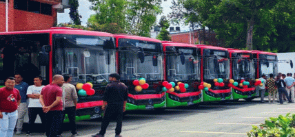 महानगर यातायात महंगियाे : विद्युतीय बसका चालकले दैनिक १३ हजार बुझाउनुपर्ने