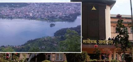 ६५ मिटरको मापदण्डविरूद्ध फेवाताल पीडित फेरि सर्वोच्चमा, तीन रैथाने समुदाय नै विस्थापित हुने दाबी