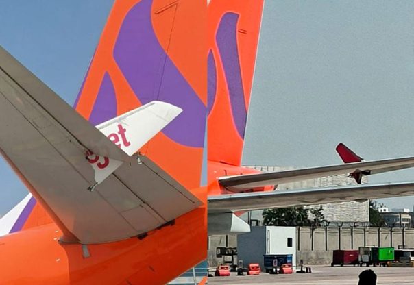 दिल्लीको इन्दिरा गान्धी विमानस्थलमा ठुलो दुर्घटना टर्यो, दुई विमानका पखेटा ठोक्किए