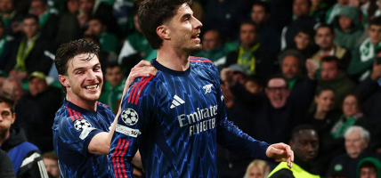 च्याम्पियन्स लिग: क्वाटरफाइनलको पहिलो लिगमा स्पोर्टिंगमाथि आर्सनलको अग्रता