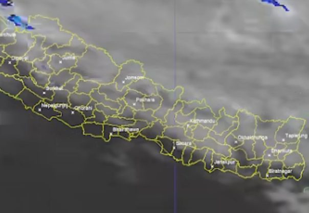 मेघगर्जन/चट्याङ्ग सहित मध्यमसम्मको वर्षा/हिमपातको सम्भावना