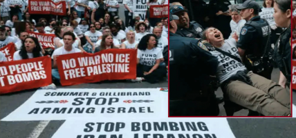 न्युयोर्कमा इरान युद्धको विरोधमा प्रदर्शन