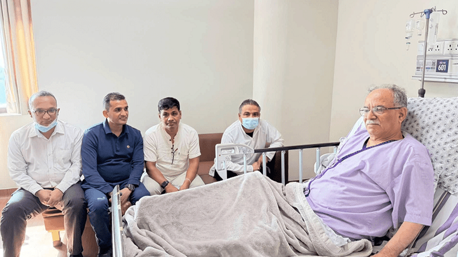 संयोजक एवम् पूर्व प्रधानमन्त्री पुष्पकमल दाहाल प्रचण्डको अवस्था सुधारोन्मुख, भोलिसम्म डिस्चार्ज हुने
