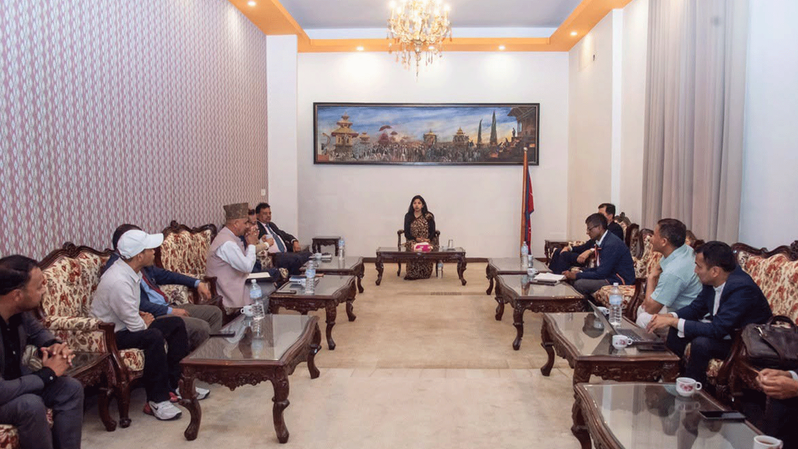 होल्डिङ सेन्टरका बालबालिकाको शिक्षामा सहकार्य गर्न महानगरको आग्रह