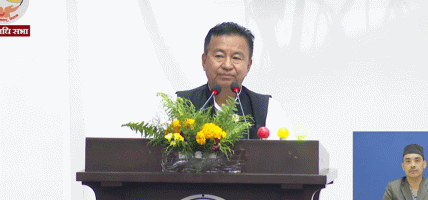 सरकारलाई एमाले सांसद राजेन्द्र राईले भने, ‘देश चलाउने हिम्मत हामीसँग छ, दिनुस्’