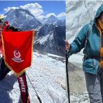 सशस्त्र प्रहरीका दुई महिला कर्मचारीबाट सगरमाथाको सफल आरोहण