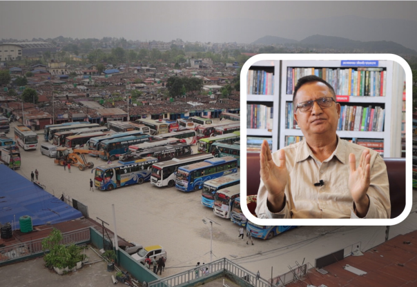 पोखरा बसपार्क अतिक्रमणको चपेटामाः भूमाफियाको चलखेल र राजनीतिक अवरोधका कारण निर्माण कार्य ठप्प