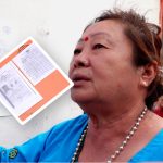 सुकुम्बासी छेउछाउका घरहरुमा लालपुर्जा घरघरका भित्तामा