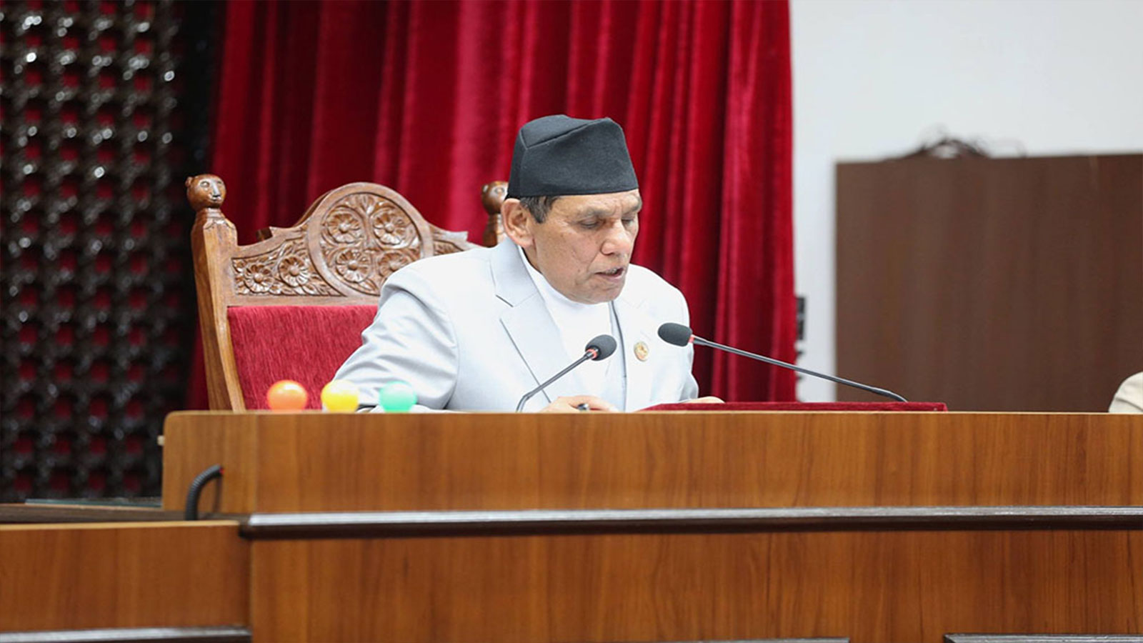 राष्ट्रिय सभाबाट सरकारको नीति तथा कार्यक्रम पारित