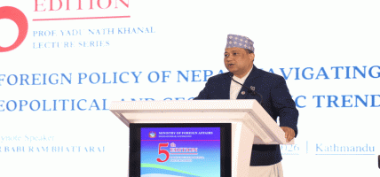 सरकारले परिणाममुखी विकास कूटनीतिमा जोड दिएको छः परराष्ट्रमन्त्री खनाल