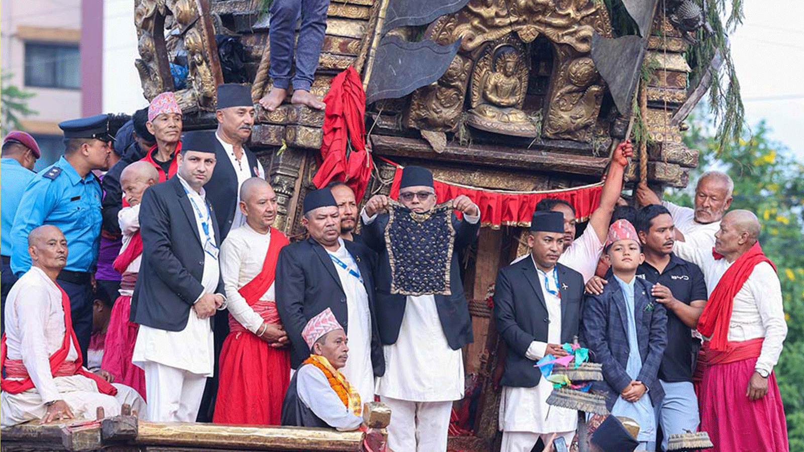 मच्छिन्द्रनाथको भोटो आज देखाइदै