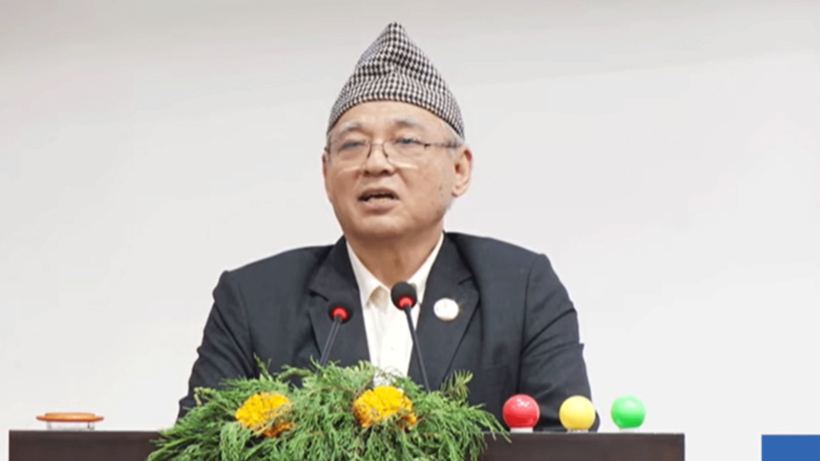 प्रधानमन्त्रीको अभिव्यक्तिले राष्ट्र गम्भीर संकटको भूमरीमा पर्‍यो : रामबहादुर थापा