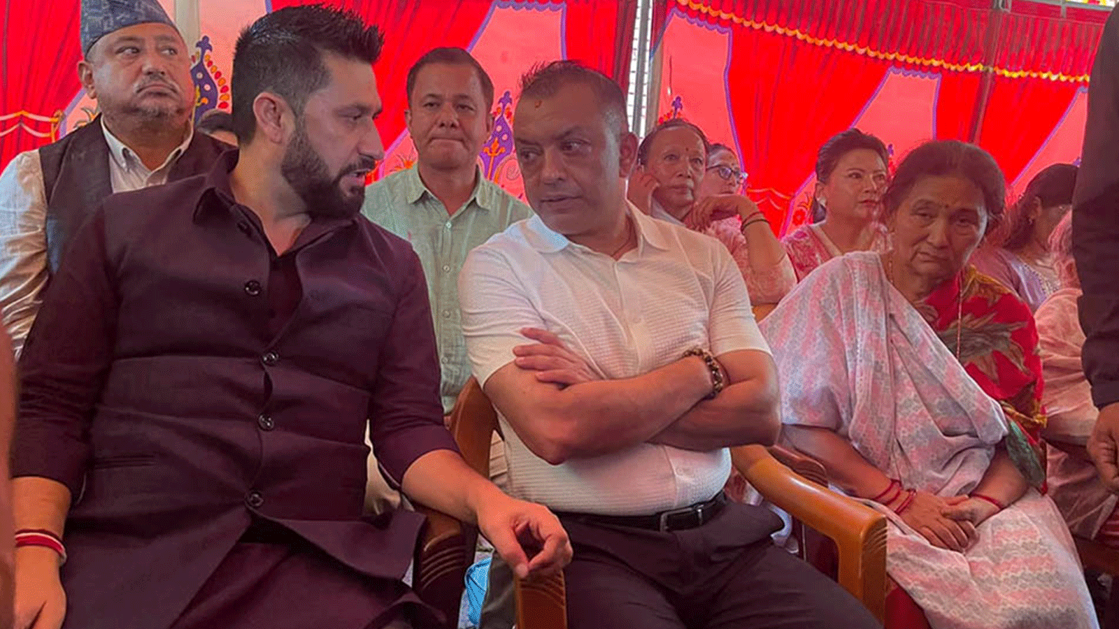 नेपाली कांग्रेसका वरिष्ठ नेता गोपालमान श्रेष्ठप्रति अन्तिम श्रद्धाञ्जली दिन रवि लामिछाने काँग्रेस केन्द्रीय कार्यालयमा