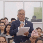 सांसद कार्कीको प्रश्न : मिडियाको गेटमा राखिएको गाडी चढेर गृहमन्त्री चितवन गएको भेटिनुको सङ्केत के हो ? सांसद कार्कीको प्रश्न : मिडियाको गेटमा राखिएको गाडी चढेर गृहमन्त्री चितवन गएको भेटिनुको सङ्केत के हो ?