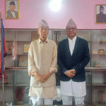 कोशी प्रदेशका प्रदेश प्रमुख परशुराम खापुङ र मुख्यमन्त्री हिक्मत कुमार कार्कीबीच आज बिहान भेटघाट