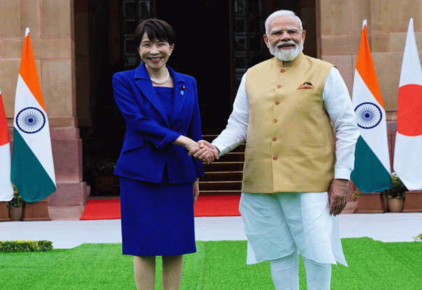 भारतीय प्रधानमन्त्री मोदी र जापानी समकक्षी ताकाइचीबीच शिखर भेटवार्ता, के के भयो सम्झौता ?