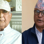 अध्यक्ष केपी शर्मा ओलीसँग कोशी प्रदेशका मुख्यमन्त्री हिक्मतकुमार कार्कीले भने, ‘मैले राजीनामा दिँदा संवैधानिक संकट निम्तन्छ’