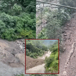 चीनतर्फ पहिरो खस्दा भोटेकोशीको बहाब प्रभावित, सतर्क रहन आग्रह