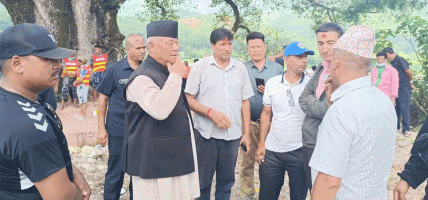 उद्धार कार्य तीव्र पार्न गृहमन्त्री गुरुङलाई आङ्देम्बेकाे सुझाव उद्धार कार्य तीव्र पार्न गृहमन्त्री गुरुङलाई आङ्देम्बेकाे सुझाव