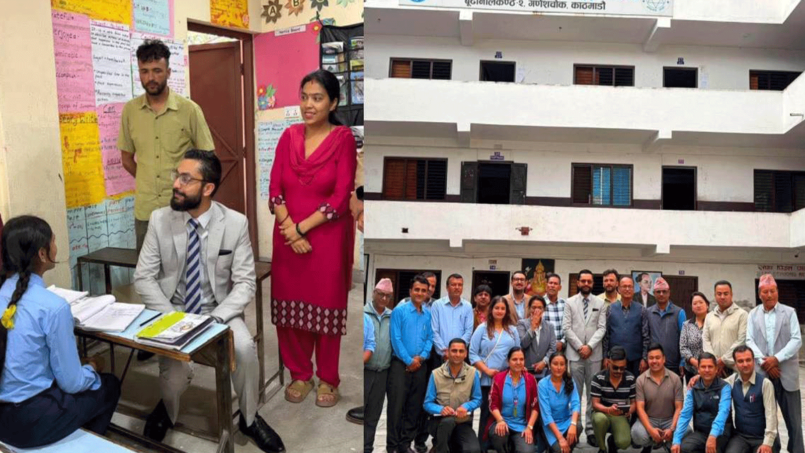 सामुदायिक विद्यालयको अवस्था बुझ्न शिक्षामन्त्री पोखरेलको विद्यालय अवलोकन जारी