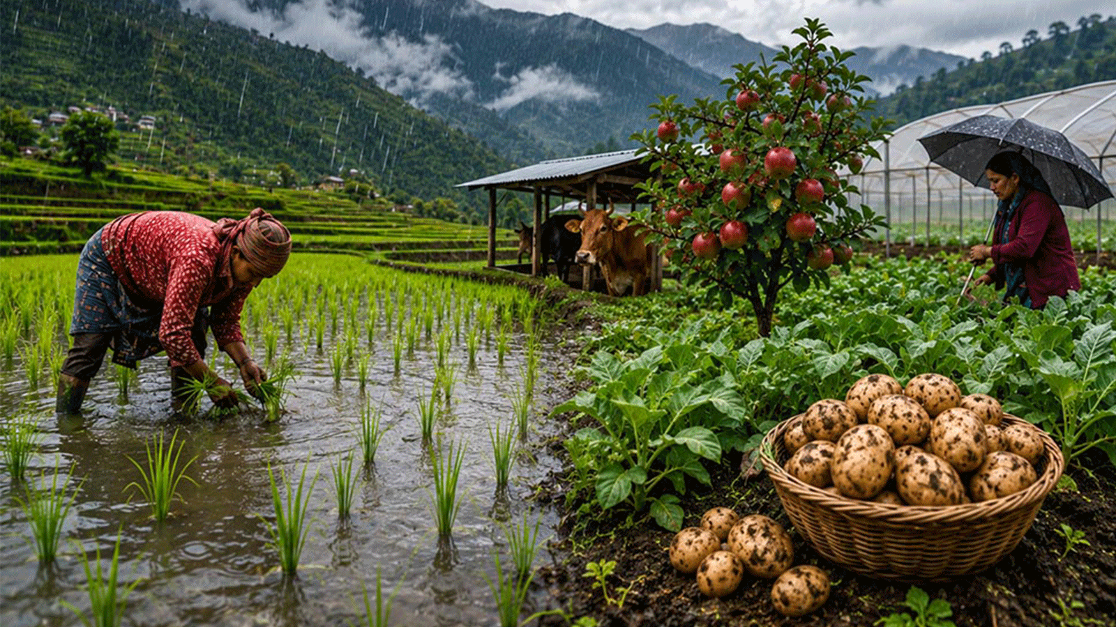 कृषि मौसम बुलेटिन: आगामी साता देशभर वर्षाको सम्भावना, बाली जोगाउन परिषद्को सुझाव