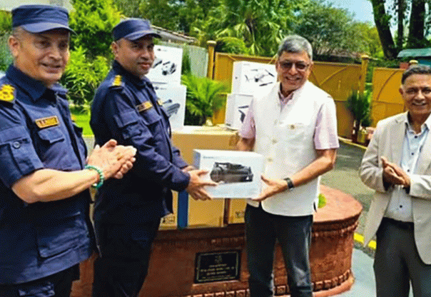 नेपाल चेम्बरले प्रहरीलाई दियो १७ वटा निगरानी ड्रोन
