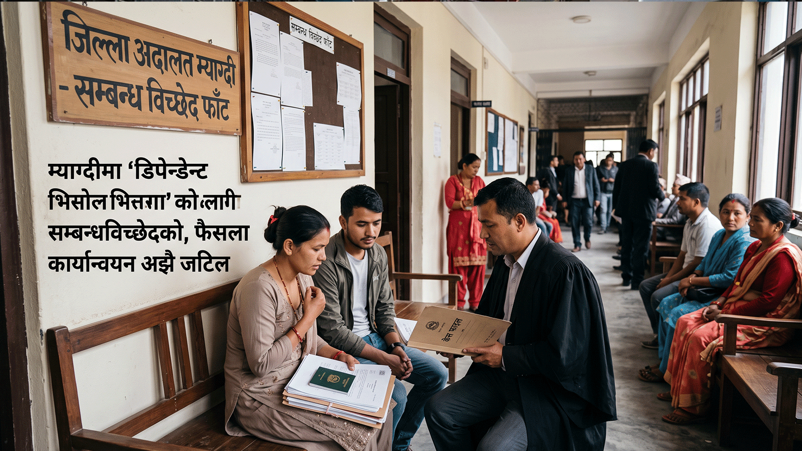म्याग्दीमा ‘डिपेन्डेन्ट भिसा’का लागि सम्बन्धविच्छेदको लहर, फैसला कार्यान्वयन अझै जटिल