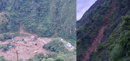 रोल्पामा पहिरोले घर पुरिँदा दुई जनाको मृत्यु