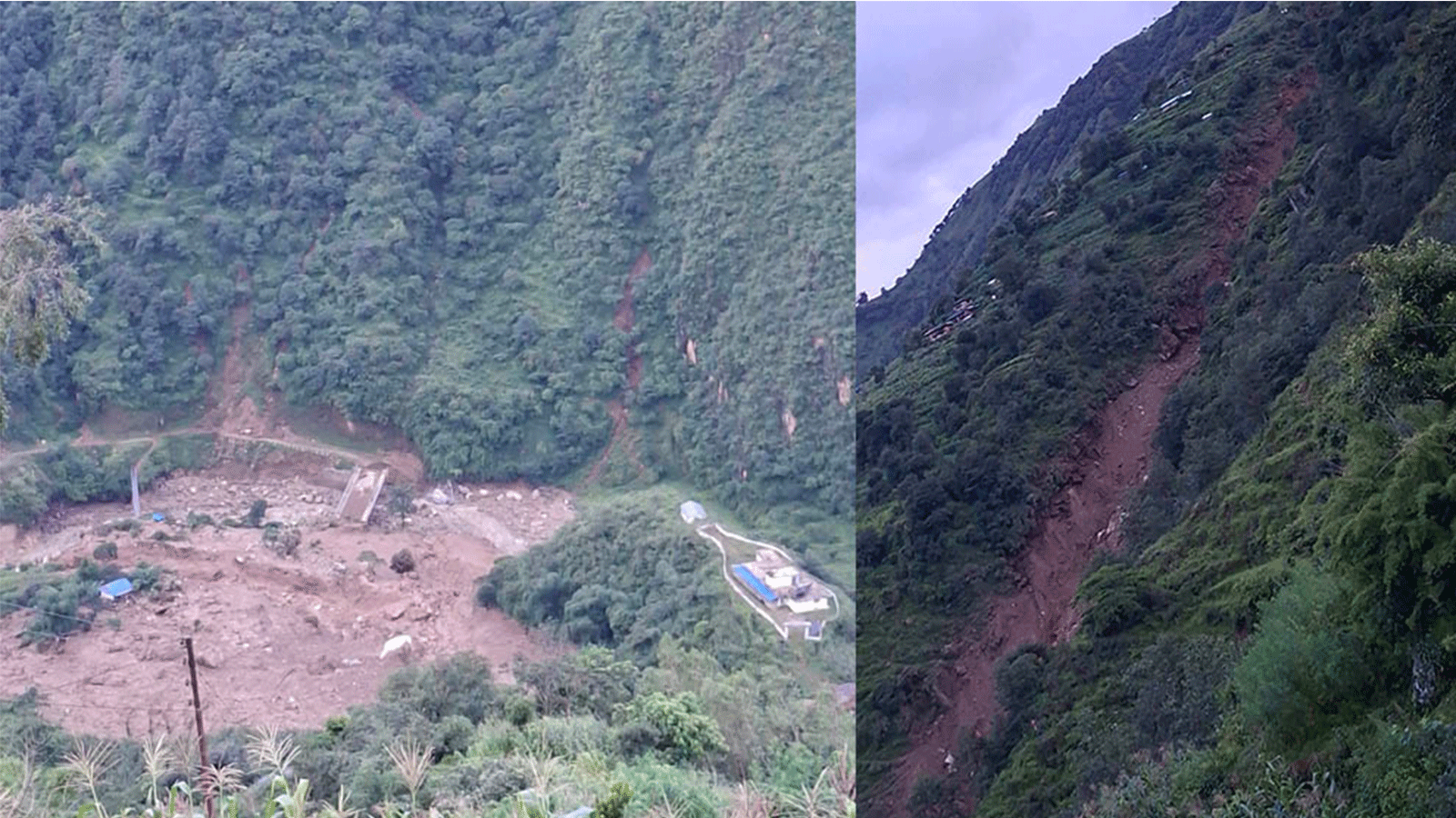 रोल्पामा पहिरोले घर पुरिँदा दुई जनाको मृत्यु