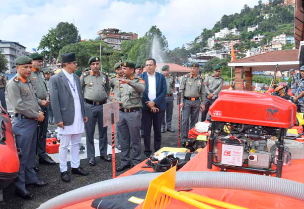 सशस्त्र प्रहरीलाई थप तालिम र स्रोतसाधन सम्पन्न बनाउन गृहसचिव शर्माको निर्देशन