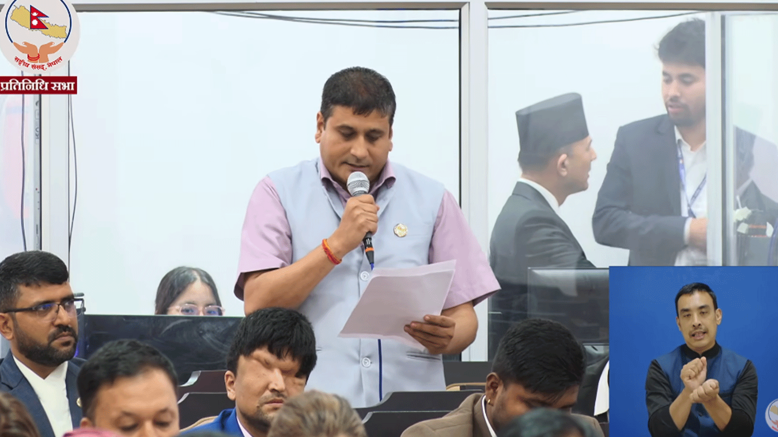 रास्वपा सांसदको प्रश्न- गोली खाने र खान तयार हुने दोषी, हान्ने र हान्न लगाउने चाहिँ निर्दोष ?