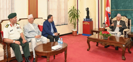 भोटेकोशी बाढी प्रभावितको तत्काल व्यवस्थापन गर्न राष्ट्रपतिद्वारा सरकारको ध्यानाकर्षण