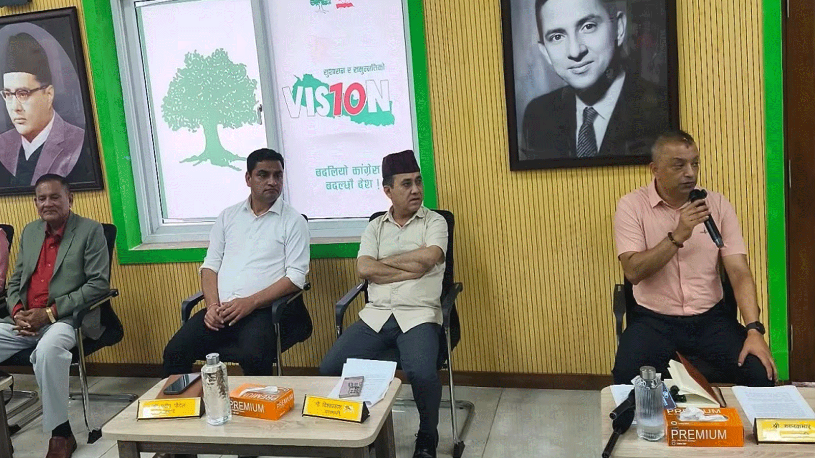 नेपाली कांग्रेस केन्द्रीय कार्यसम्पादन समितिको बैठक सानेपामा सुरु