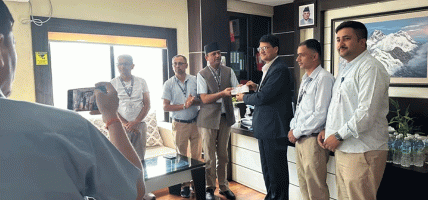 बाढीपीडितको सहयोगका लागि भन्सार एजेन्ट संघद्वारा २ लाख रुपैयाँ सहयोग
