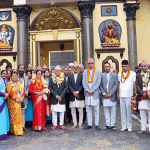 राष्ट्रपति रामचन्द्र पौडेलले गरे पशुपतिनाथ मन्दिरमा पूजा आराधना