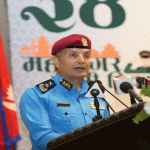 हात हल्लाउँदै ट्राफिक व्यवस्थापन गरिरहने अवस्थाको अन्त्य हुनुपर्छ : प्रहरी महानिरीक्षक कार्की हात हल्लाउँदै ट्राफिक व्यवस्थापन गरिरहने अवस्थाको अन्त्य हुनुपर्छ : प्रहरी महानिरीक्षक कार्की