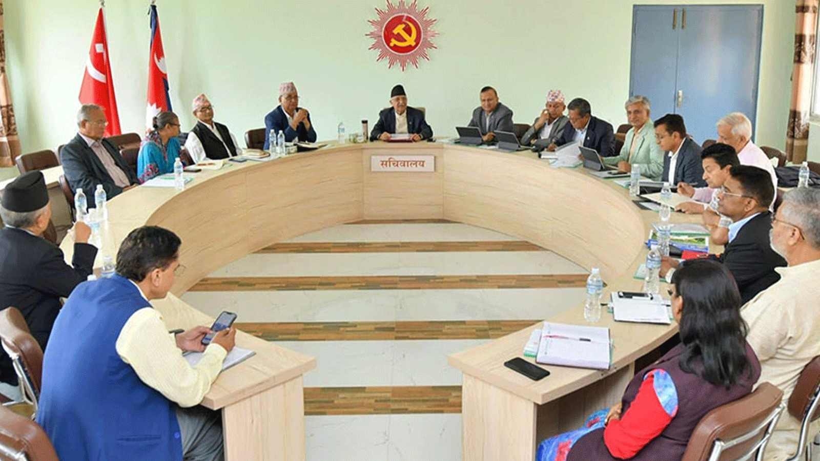 नेकपा एमाले केन्द्रीय सचिवालय बैठक जारी